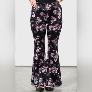 NWT Killstar Velvet Moondance Bell Bottoms (Size XXL)